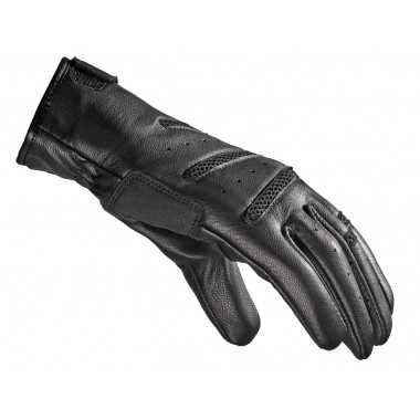 SPIDI A208 026 SUMMER GLORY Skórzane rękawice motocyklowe czarne