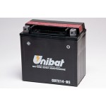UNIBAT CBTX14-BS Akumulator motocyklowy bezobsługowy 12V 12Ah lewy+