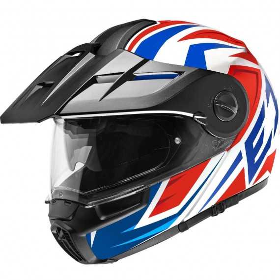 turystyczny kask motocyklowy schuberth e1 tuareg szczękowiec flip up flip-up podnoszona szczęka