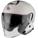 Otwarty kask motocyklowy biała perła połysk THUNDER 3 SV