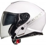 mt helmets otwarty kask motocyklowy z blendą przeciwsłoneczną thunder 3 sv jet