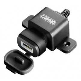 Usb Fix Omega, ładowarka USB 12 / 24V z mocowaniem na śruby i złącza