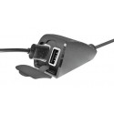 LAMPA USB-Fix Trek - ładowarka motocyklowa z dwoma portami USB montowana do kierownicy
