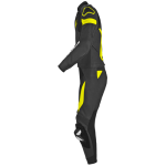 SPIDI Kombinezon Laser Touring czarno żółty fluo bok