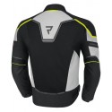 REBELHORN HIFLOW IV tekstylna kurtka motocyklowa czarno/szaro/żółta