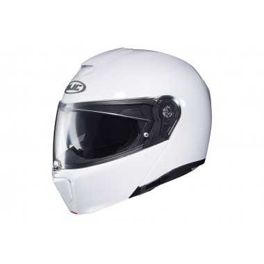 szczękowy kask motocyklowy hjc rpha-90S biała perła