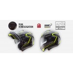CABERG Levo szczękowy kask motocyklowy czarny mat certyfikat