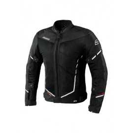 Ozone JET II tekstylna kurtka motocyklowa czarna