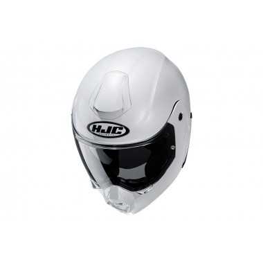 HJC C80 szczękowy kask motocyklowy  biała perła