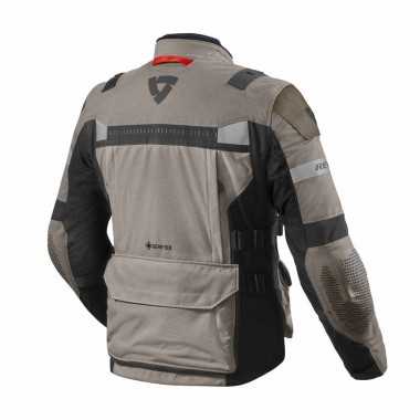 REV'IT Defender 3 GTX tekstylna kurtka motocyklowa piaskowo/czarna