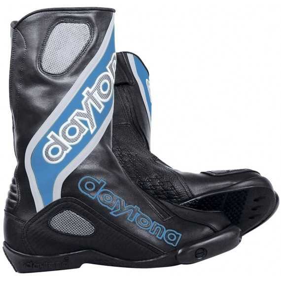 Daytona Evo Sports sportowe buty motocyklowe czarno/niebieskie