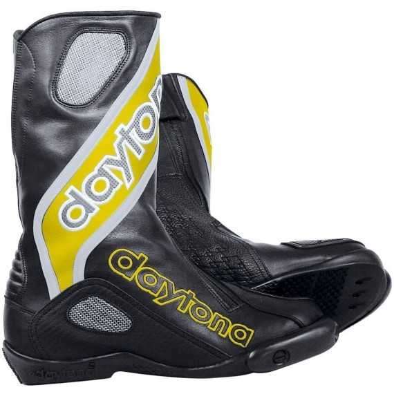 Daytona Evo Sports sportowe buty motocyklowe czarno/żółte