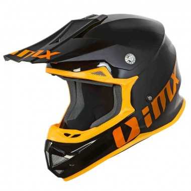 IMX FMX-01 Play kask motocyklowy czarno/pomarańczowy