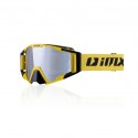IMX Racing Sand Gogle żółto/czarne z Szybą Silver Iridium + Clear (2 szyby w zestawie)