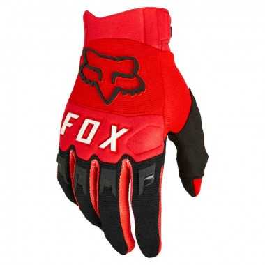 Fox DIRTPAW rękawice motocyklowe czerwone