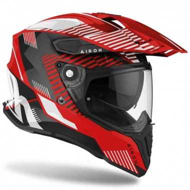 AIROH Kask Motocyklowy Commander Boost Red Gloss