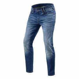 REV'IT Jeans Carlin SK jeansowe spodnie motocyklowe niebieskie