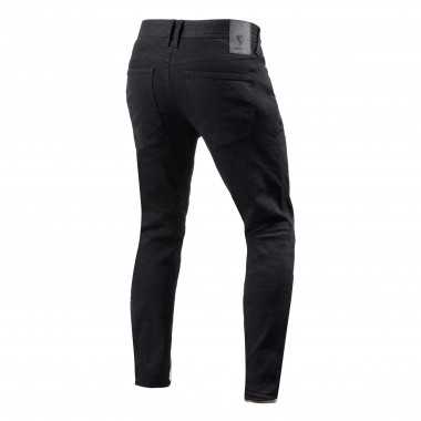 REV'IT Jeans Jackson 2 SK jeansowe spodnie motocyklowe czarne