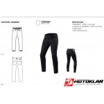 REV'IT Jeans Jackson 2 SK jeansowe spodnie motocyklowe czarne
