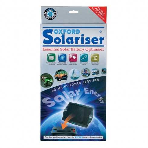 OXFORD SOLARISER Ładowarka solarna do akumulatorów i baterii