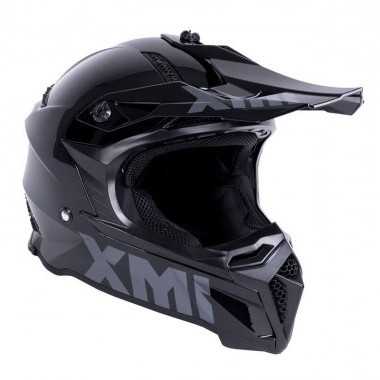 IMX FMX-02 offroadowy kask motocyklowy czarny połysk