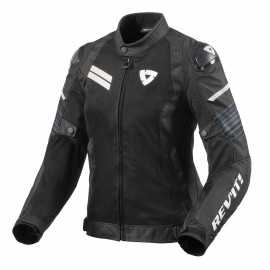REV'IT Apex Air H2O Ladies tekstylna kurtka motocyklowa damska czarno biała