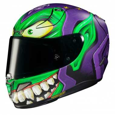 Motocyklowy Kask HJC RPHA-11 Green Goblin Marvel