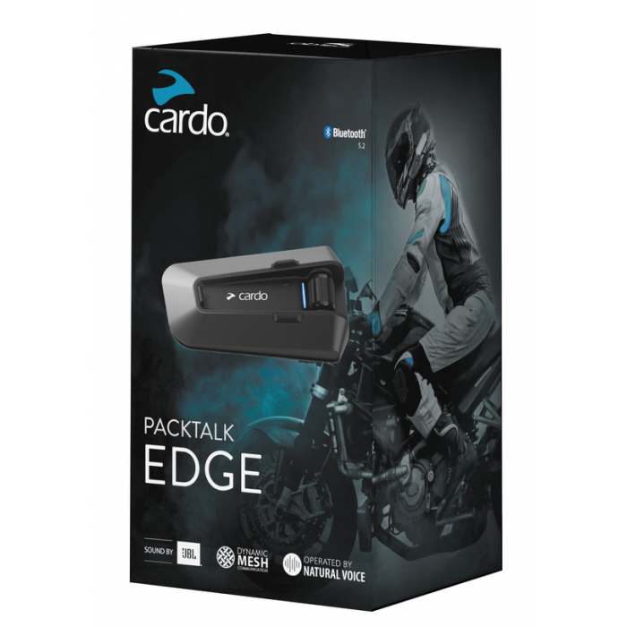 CARDO Packtalk EDGE Single do kasków motocyklowych