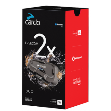 ZESTAW interkomów dla dwóch motocyklistów CARDO Freecom 2x Duo