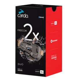 CARDO Freecom 2x Duo interkom dla dwóch motocyklistów