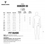 tabela rozmiarów spodni motocyklowych hiker III