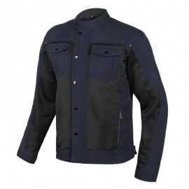 BROGER CALIFORNIA tekstylna kurtka motocyklowa niebiesko czarna