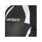 REBELHORN PISTON II Kurtka motocyklowa skórzana czarna/biała