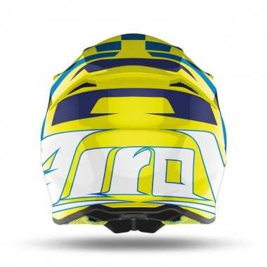 Airoh Twist 2.0 TC21 YELLOW GLOSS kask motocyklowy żółto niebieski