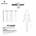 REBEL LADY tabela rozmiarów spodni motocyklowych damskich dla kobiet motocyklistek
