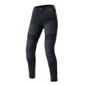 Ozone AGNESS II LADY Washed damskie jeansowe spodnie motocyklowe czarne