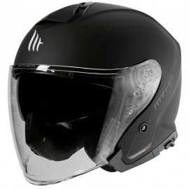 MT Helmets Thunder 3 Jet otwarty kask motocyklowy czarny mat