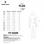 REBELHORN FLUX tekstylna kurtka czarna tabela rozmiarów