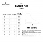 REBELHORN Scout Air buty czarny mat tabela rozmiarów