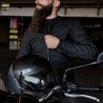 REBELHORN HUNTER PRO skórzana kurtka motocyklowa czarna