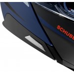 Schuberth C5 Eclipse Blue kask szczękowy niebieski zaślepka detal interkomu
