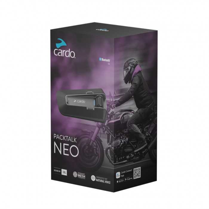 CARDO Packtalk NEO Single interkom motocyklowy