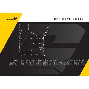 GAERNE SG-12 wysokie buty motocyklowe motocross enduro czarne