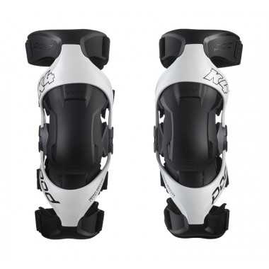 POD K4 2.0 ortezy motocyklowe ochraniacze na kolana czarno białe XL/2XL