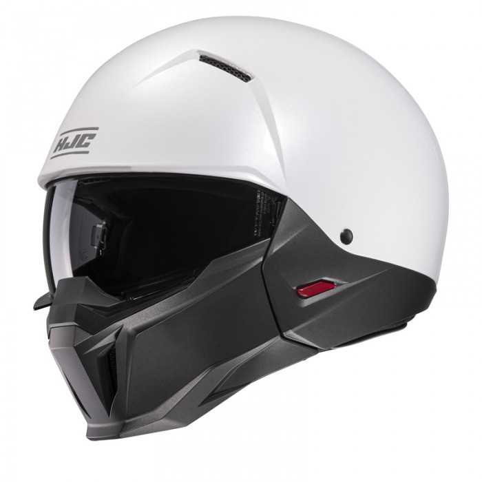 HJC I20 systemowy kask motocyklowy ze zdejmowaną szczęką perłowy biały