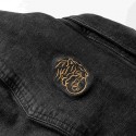 BROGER ALASKA jeansowa koszula motocyklowa czarna