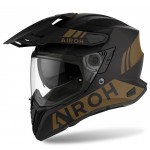 AIROH Commander Gold integralny kask motocyklowy złoty mat