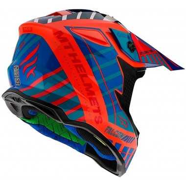 MT Cross Falcon Energy B14 kask Gloss niebieski fl