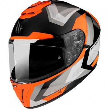 MT Helmets BLADE 2 SV FINISHLINE D4 integralny kask motocyklowy pomarańczowy