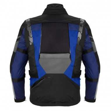 SPIDI 4 Season Evo H2Out tekstylna kurtka motocyklowa czarno niebieska